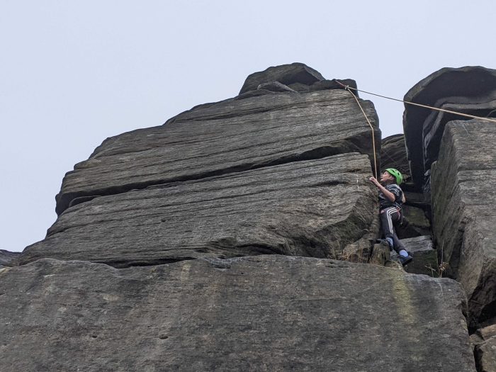 Spectacular scenery allowing for some exciting top rope climbing!